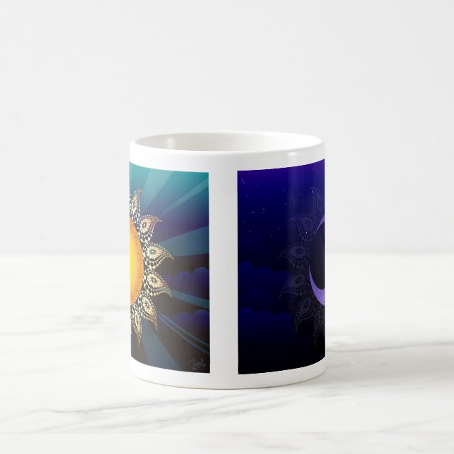 Sunrise, Midnight Double Sided Coffee Mug (Center)