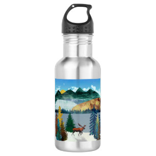 Sunrise Moose 532 Ml Water Bottle