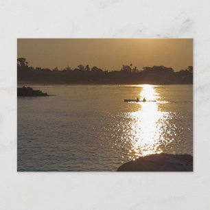 Sunrise near Santa Cruz Postcard