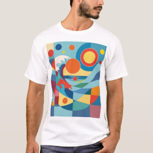 Sunrise Ocean Wave T-Shirt