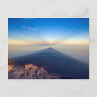 Sunrise of Mount Teide card