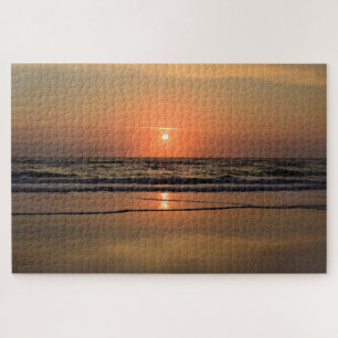Sunrise on Cocoa Beach, Florida - 20x30 Jigsaw Puzzle