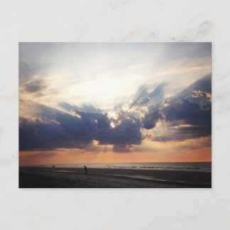 Sunrise on Folly Beach Postcard
