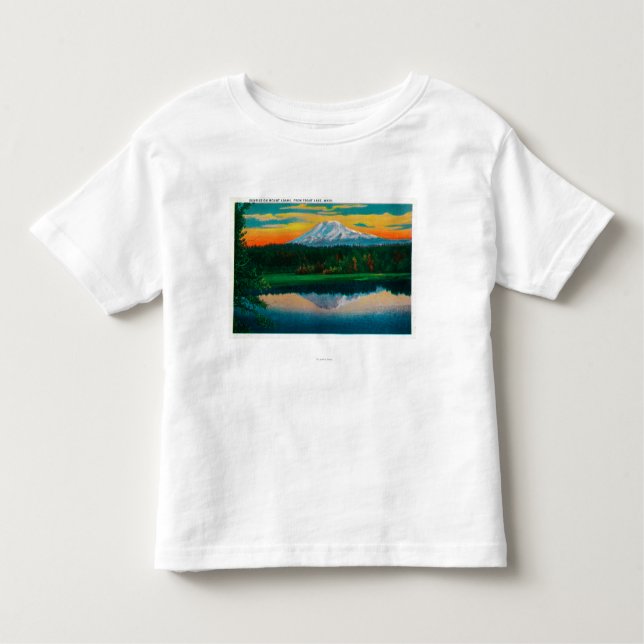 Sunrise on Mount Adams from Trout Lake, WA Toddler T-Shirt (Front)