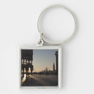 Sunrise on Plaza San Marco Key Ring