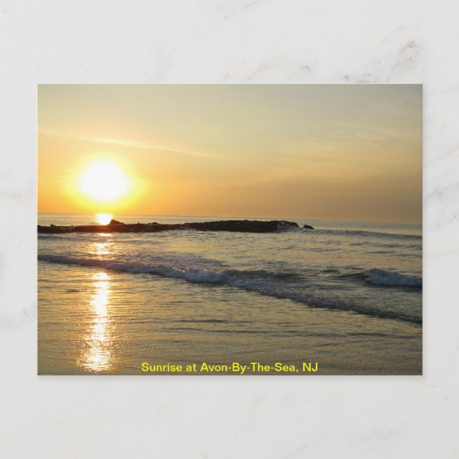 Sunrise on the Atlantic Postcard (Front)