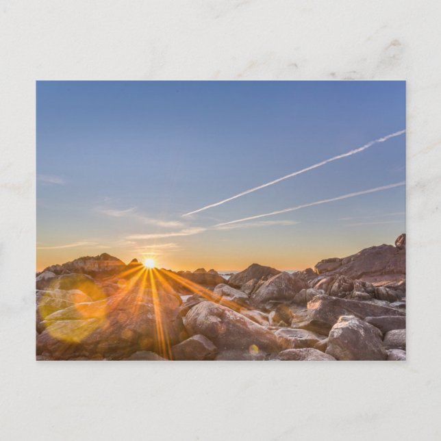 Sunrise On The Beach Armação In Florianópolis Postcard (Front)