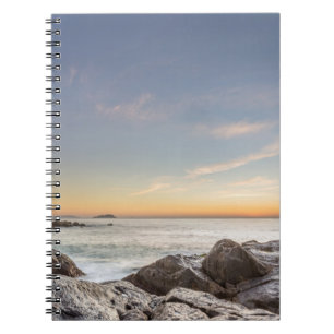 Sunrise On The Beach Armação, San Catarina Notebook