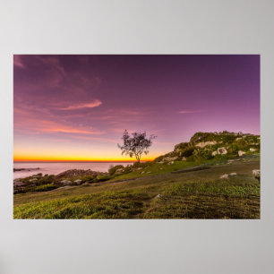 Sunrise On The Beach In Florianopolis Poster