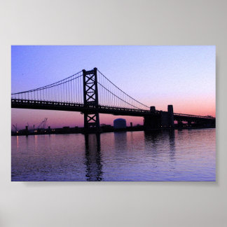 Sunrise on the Delaware Poster