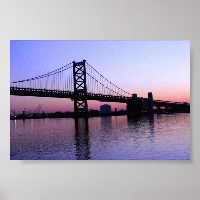 Sunrise on the Delaware Poster (Front)