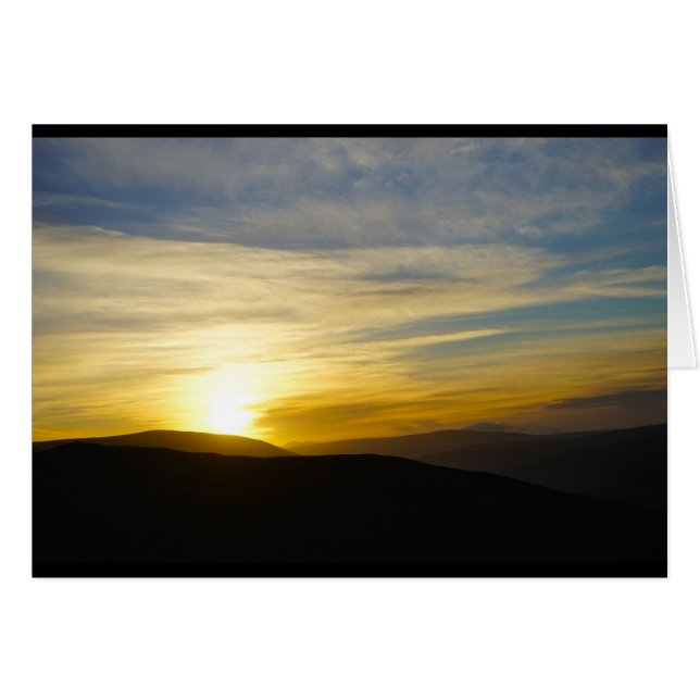 Sunrise on the Fell (Front Horizontal)
