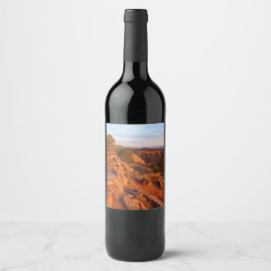 Sunrise on the Grand View Trail at CO Monument Wine Label