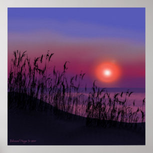 Sunrise on the Great Lakes Print