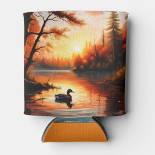 Sunrise on the Lake Can Cooler