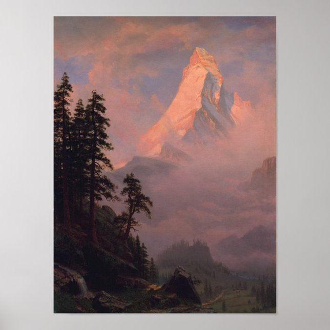 Sunrise on the Matterhorn Poster (Front)