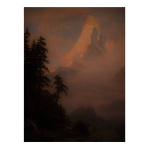 Sunrise On The Matterhornafter 1875 - Poster