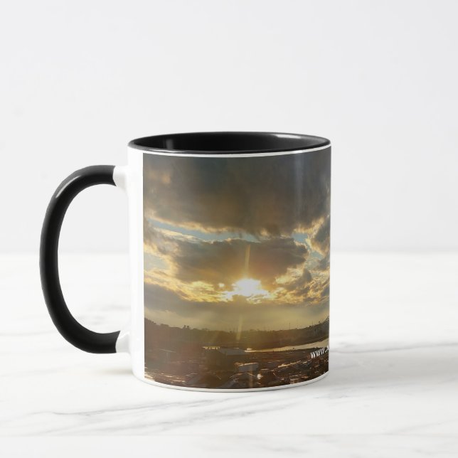 Sunrise on the NJ Path Mug (Left)