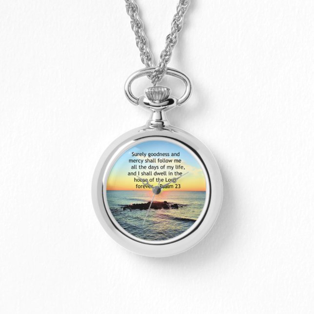 SUNRISE ON THE OCEAN 23RD PSALM PHOTO WATCH (Front)