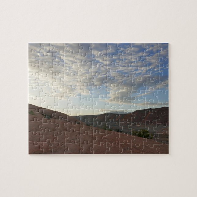 Sunrise on the Trail to Delicate Arch Jigsaw Puzzle (Horizontal)
