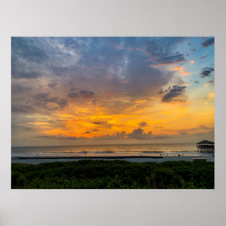 Sunrise on Tybee Poster