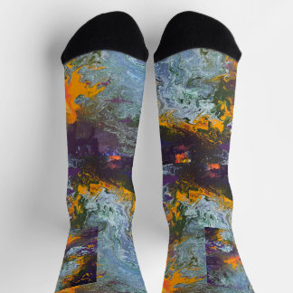 Sunrise on Yellow knife Bay. Socks