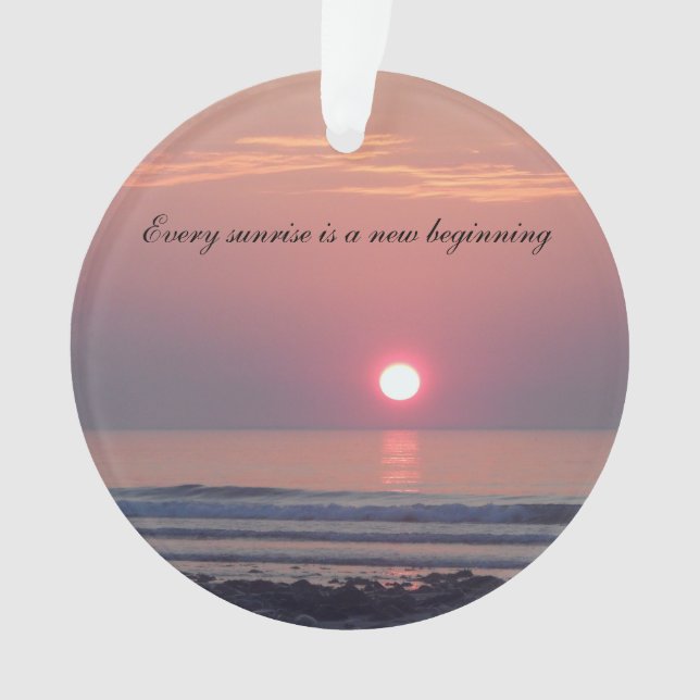 Sunrise Ornament (Front)