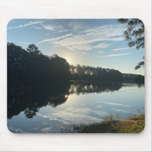 Sunrise Over A Georgia Lake Mouse Pad