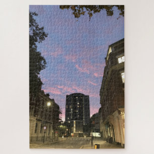 Sunrise Over Clerkenwell London United Kingdom Jigsaw Puzzle