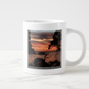 Sunrise Over Freycinet Np Large Coffee Mug