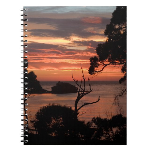 Sunrise Over Freycinet Np Notebook (Front)