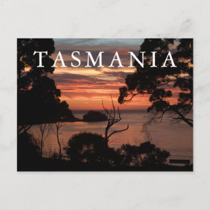 Sunrise Over Freycinet Np Postcard