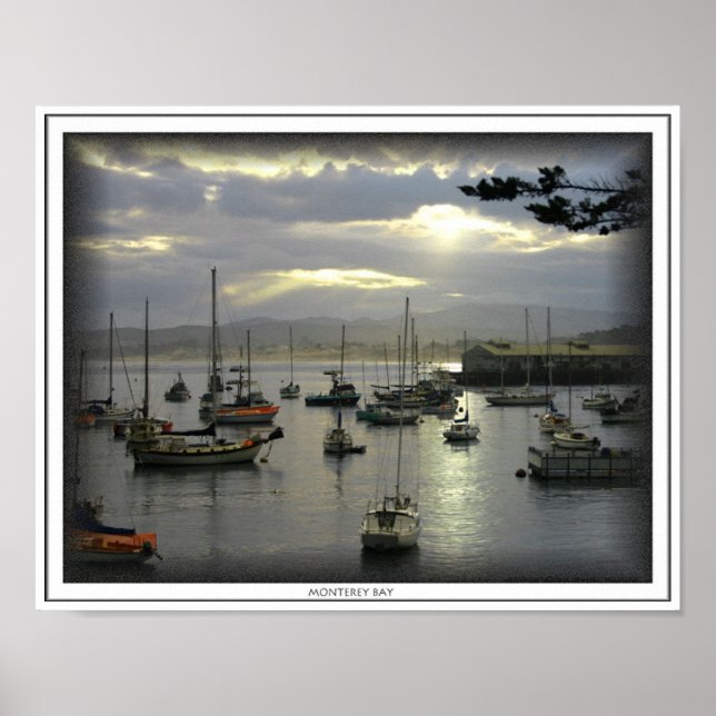 Sunrise Over Monterey Bay Print (Front)