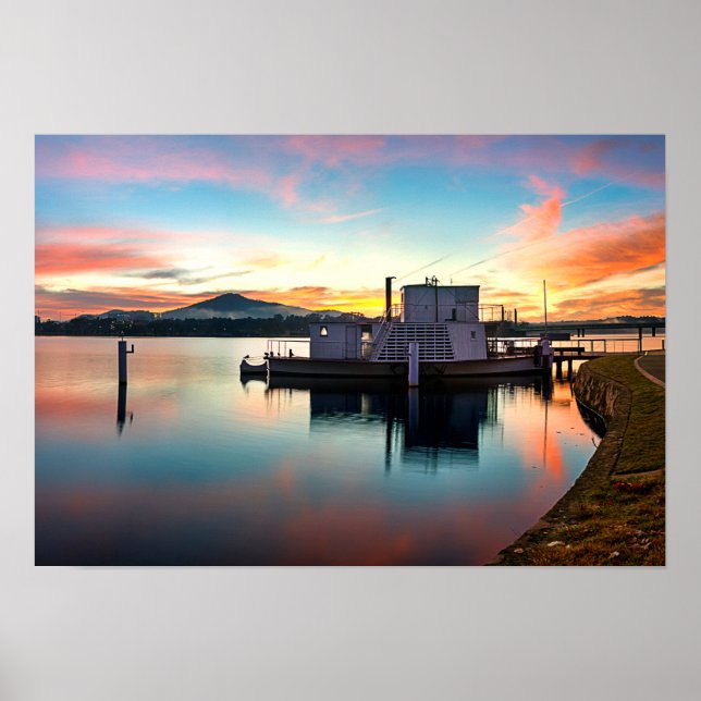 Sunrise over PS Enterprise Poster (Front)