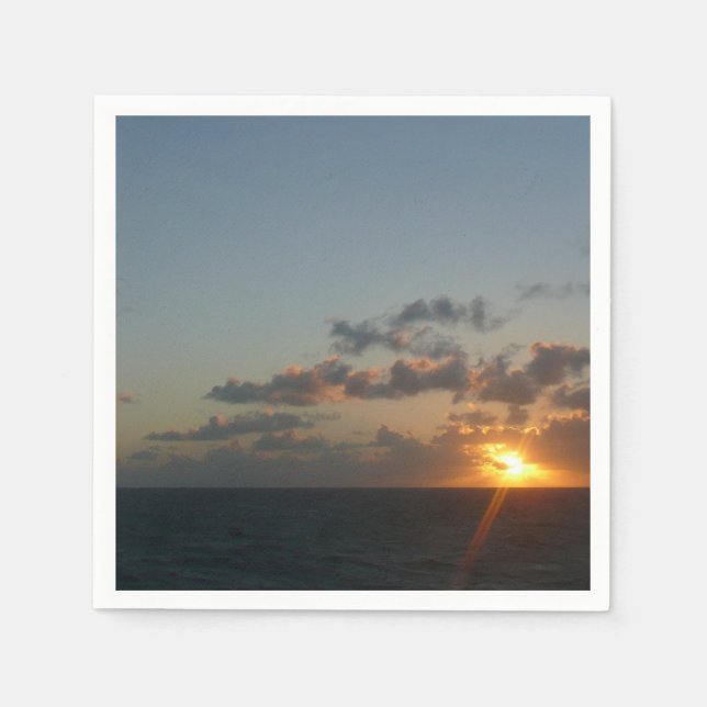 Sunrise over San Juan I Puerto Rico Napkin (Front)