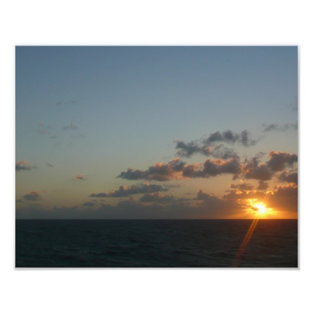 Sunrise over San Juan I Puerto Rico Photo Print (Front)