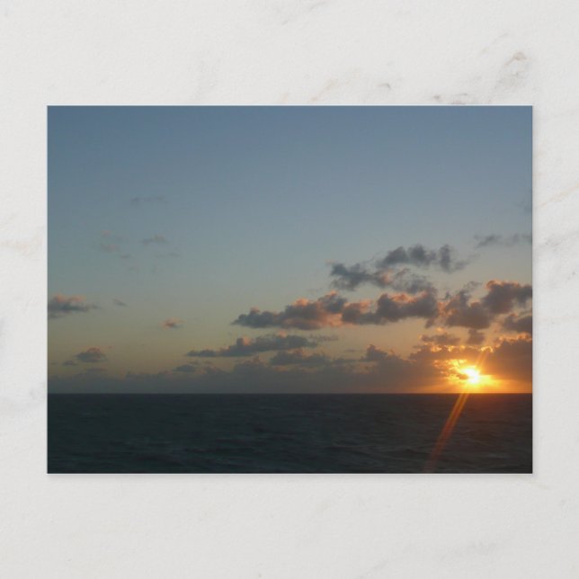 Sunrise over San Juan I Puerto Rico Postcard (Front)