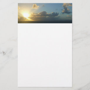 Sunrise over San Juan II Puerto Rico Stationery