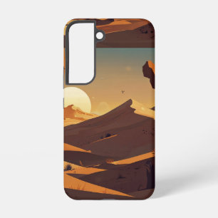 Sunrise Over Sand Dunes phone cases