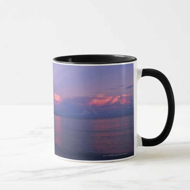 Sunrise over sea mug (Right)