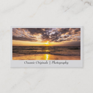 Sunrise Over Surfers Paradise Business Card
