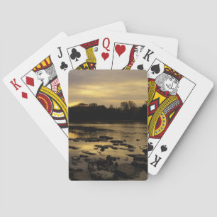 Sunrise over the Maumme river Playing Cards