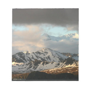 Sunrise over the mountain ranges on South 2 Notepad