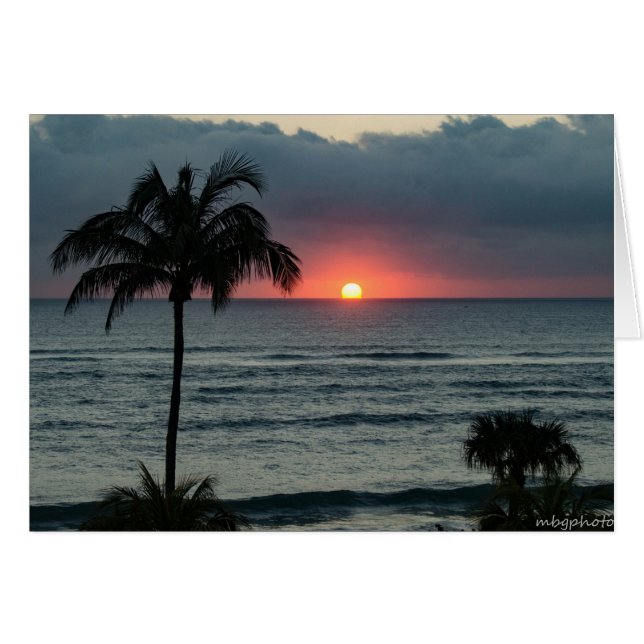 Sunrise over the Ocean (Front Horizontal)