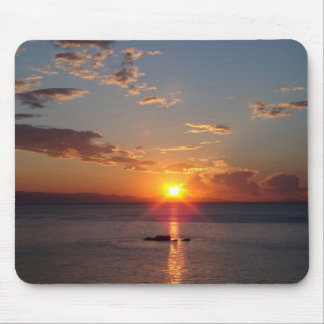 Sunrise Over the Ocean Mouse Pad