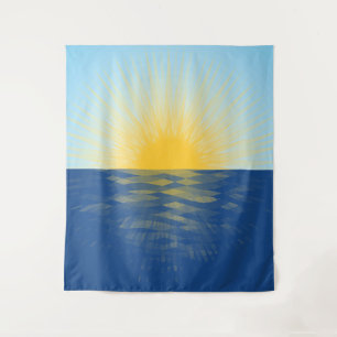 Sunrise over the Ocean New Beginnings Tapestry