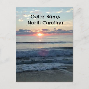 Sunrise over the Outer Banks of North Carolina Postcard