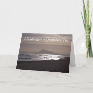 Sunrise Over The Sea Grandparents Day Greeting Card