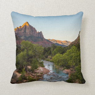 Sunrise Over the Watchman Cushion