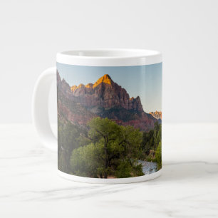 Sunrise Over the Watchman Large Coffee Mug
